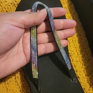 TORRID rhinestone sandals